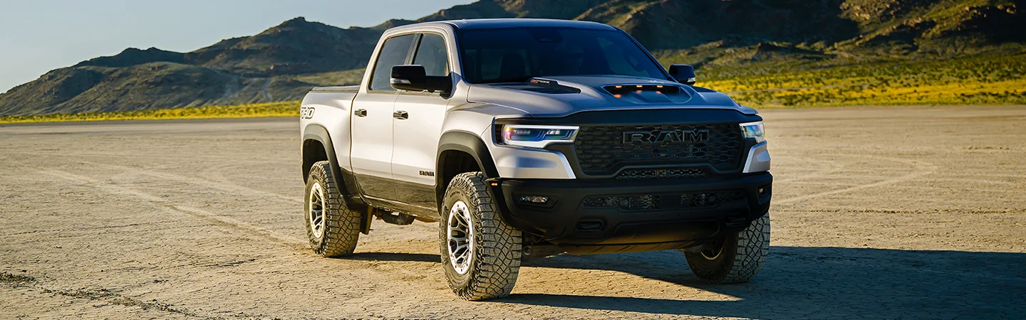 2025 RAM 1500 on dirt road