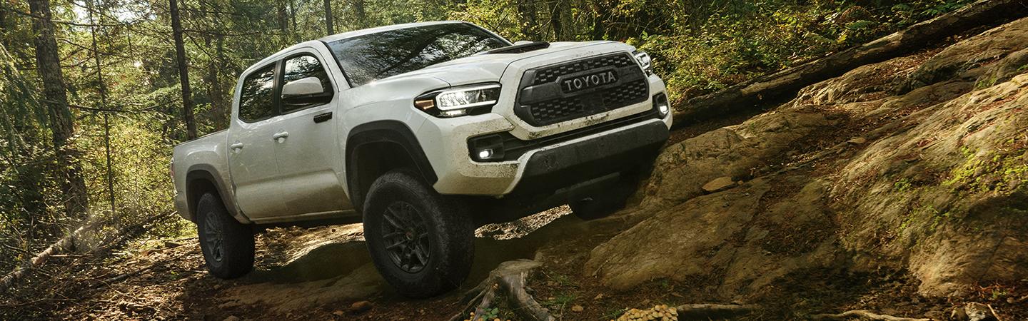 Driving 2021 Toyota Tacoma Hills Side