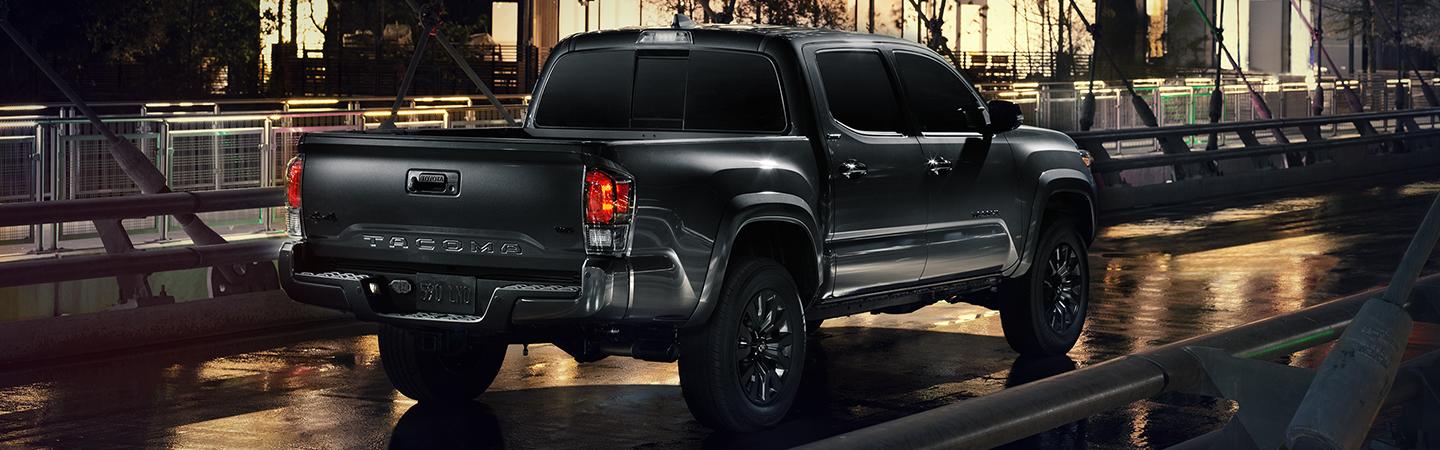 Angled view of 2021 Toyota Tacoma