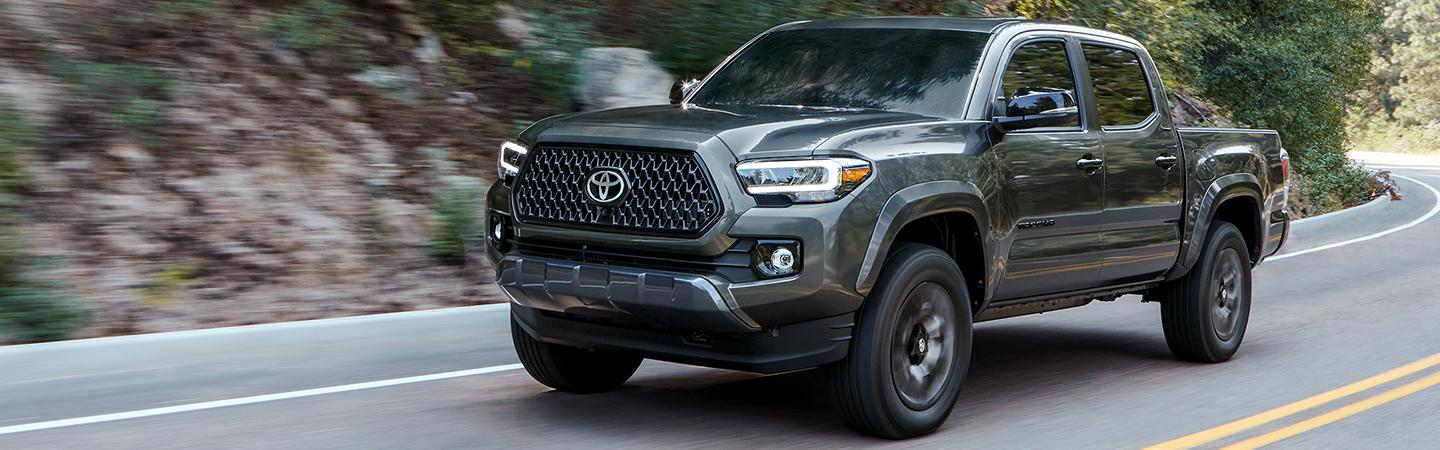Front view of 2021 Toyota Tacoma