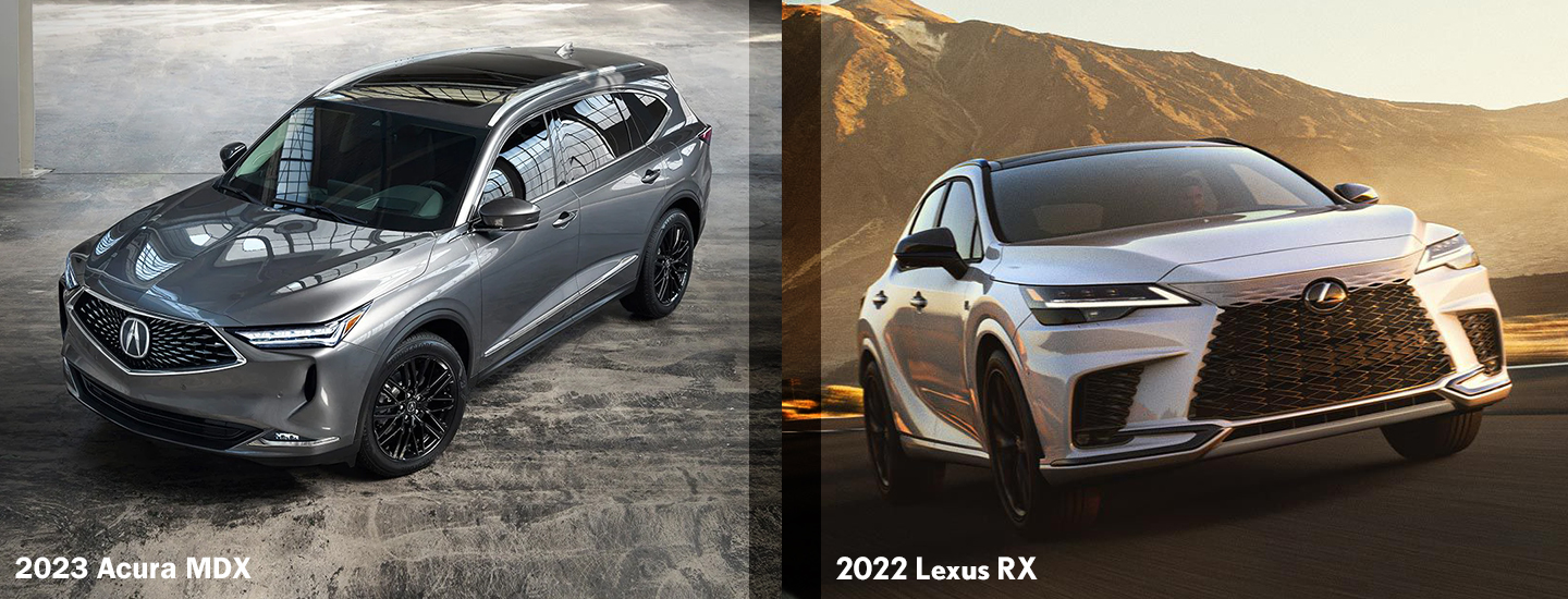 2023 Acura MDX vs. Lexus RX