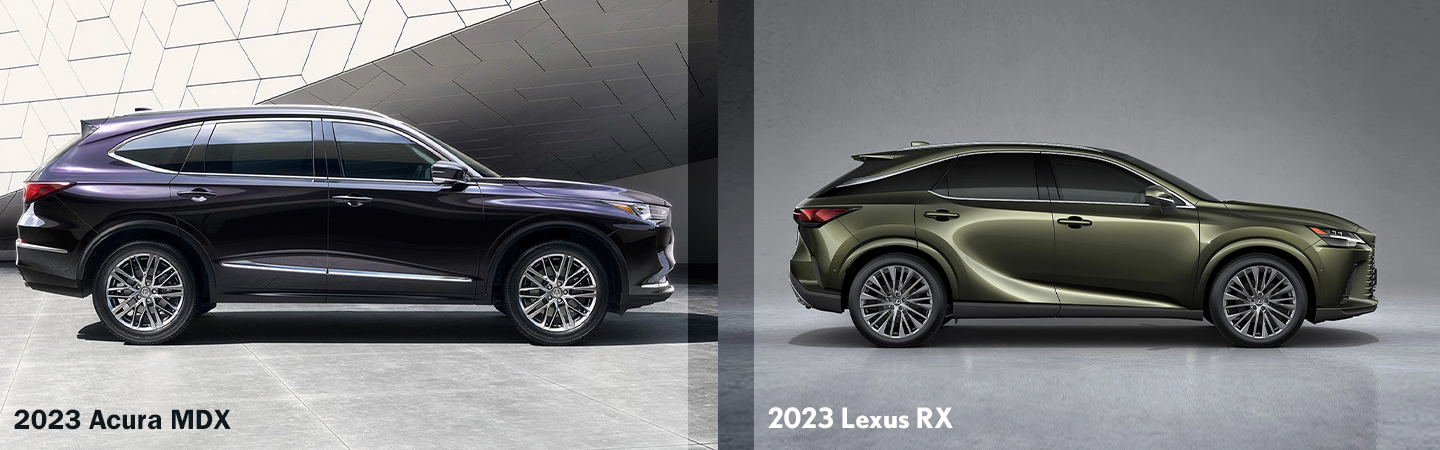 2023 Acura MDX vs. Lexus RX slider3
