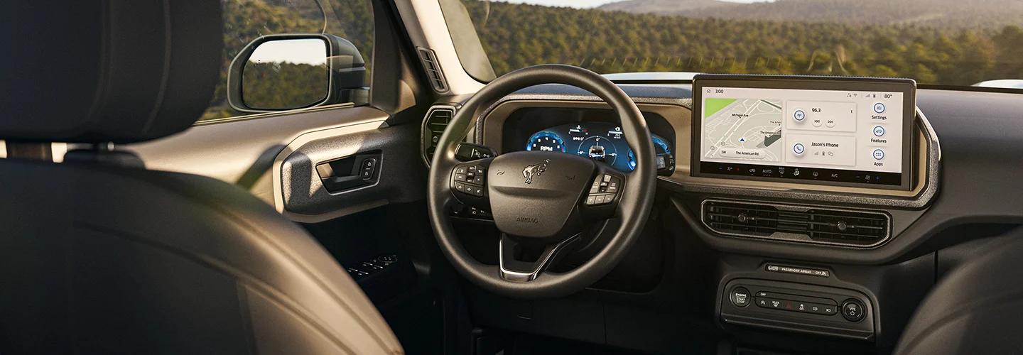 2025 Baby Bronco inside