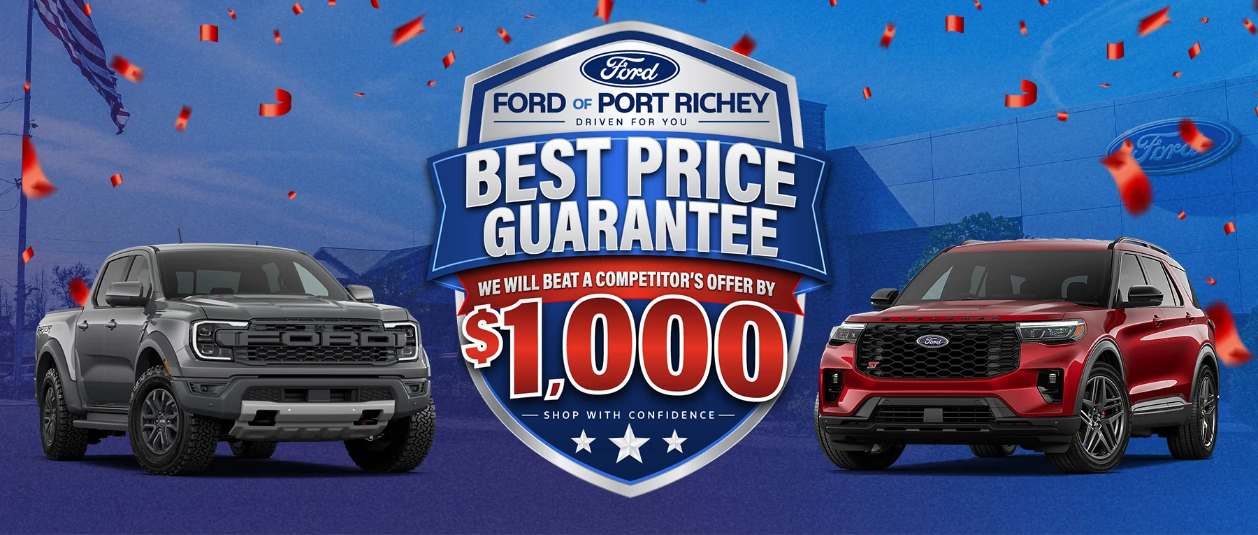 Best Price Guarantee - We Will Beat A Competitor's Offer By $1,000 