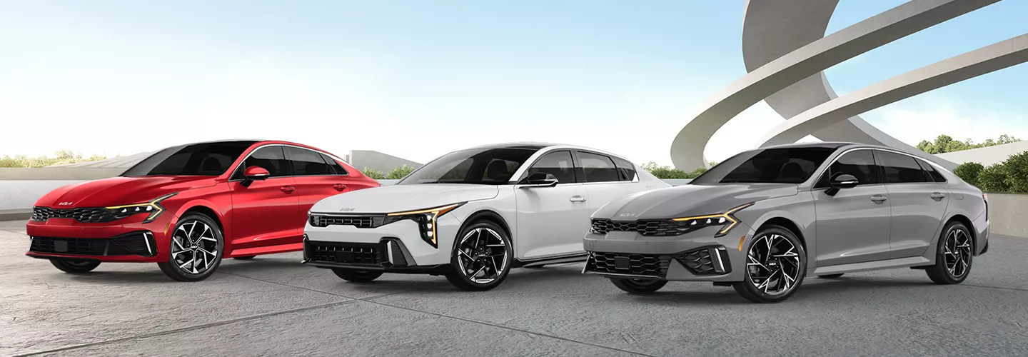 Sedan Lineup At Our Kia Dealership In Cape Coral, FL.