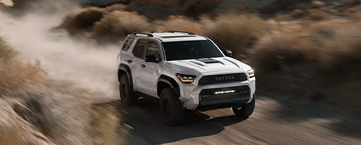 New Toyota RAV4 at a dealership
