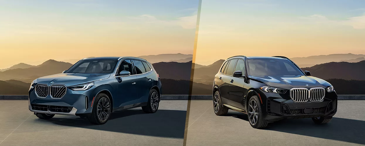 BMW Models side by side