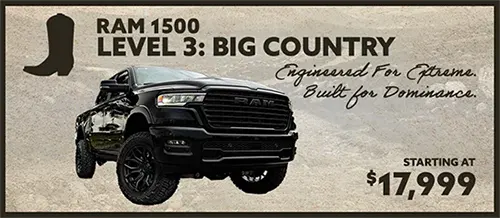 wrangler level 3 | big country