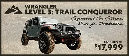 wrangler level 3 | trail conqueror