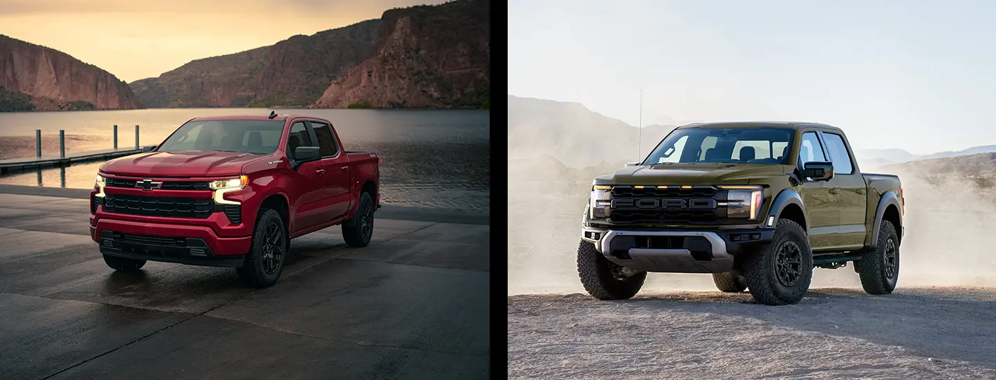 2024 Chevrolet Silverado vs Ford F-150