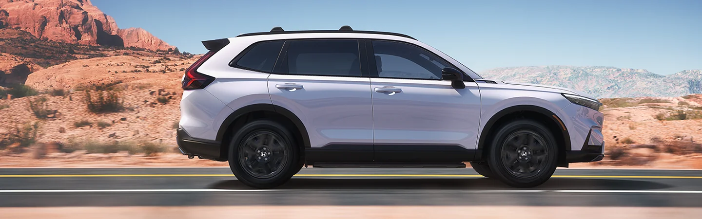a white 2026 Honda CR-V Hybrid Sport