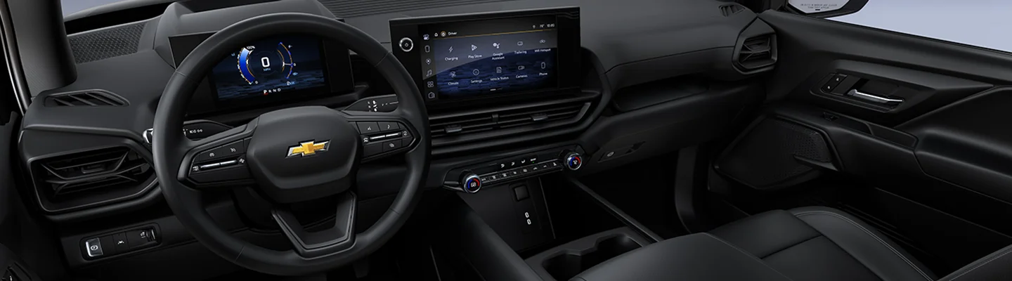 Chevrolet Silverado EV interior view