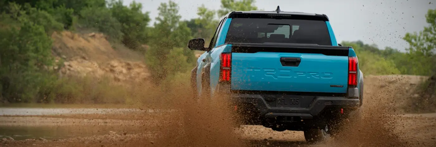 2026 Blue Toyota Tacoma