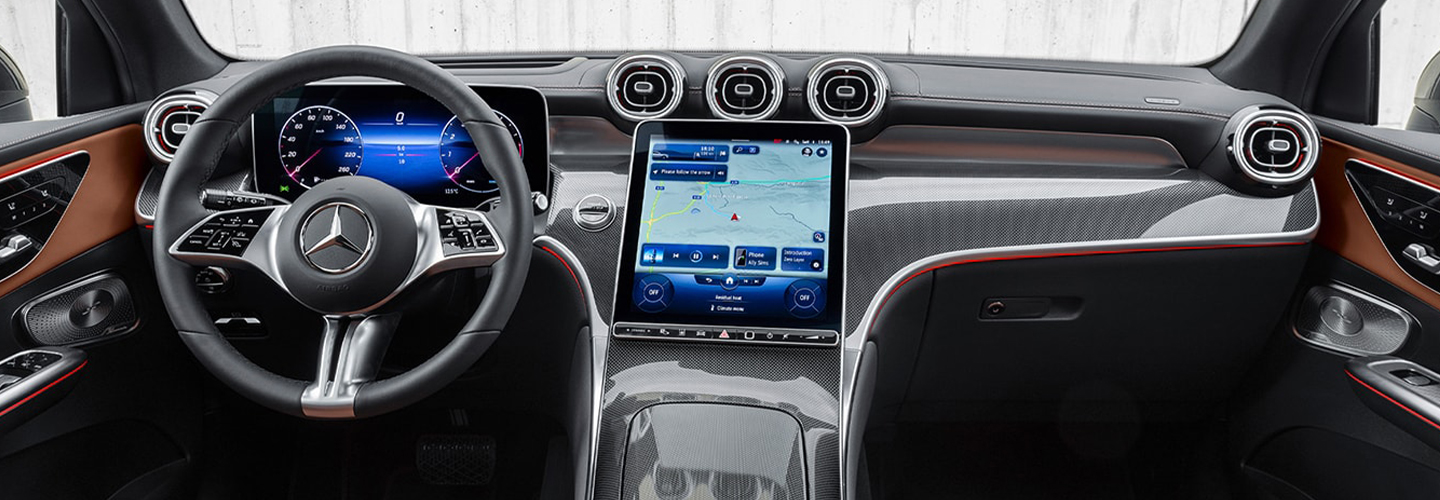 2023 Mercedes-Benz GLC SUV interior
