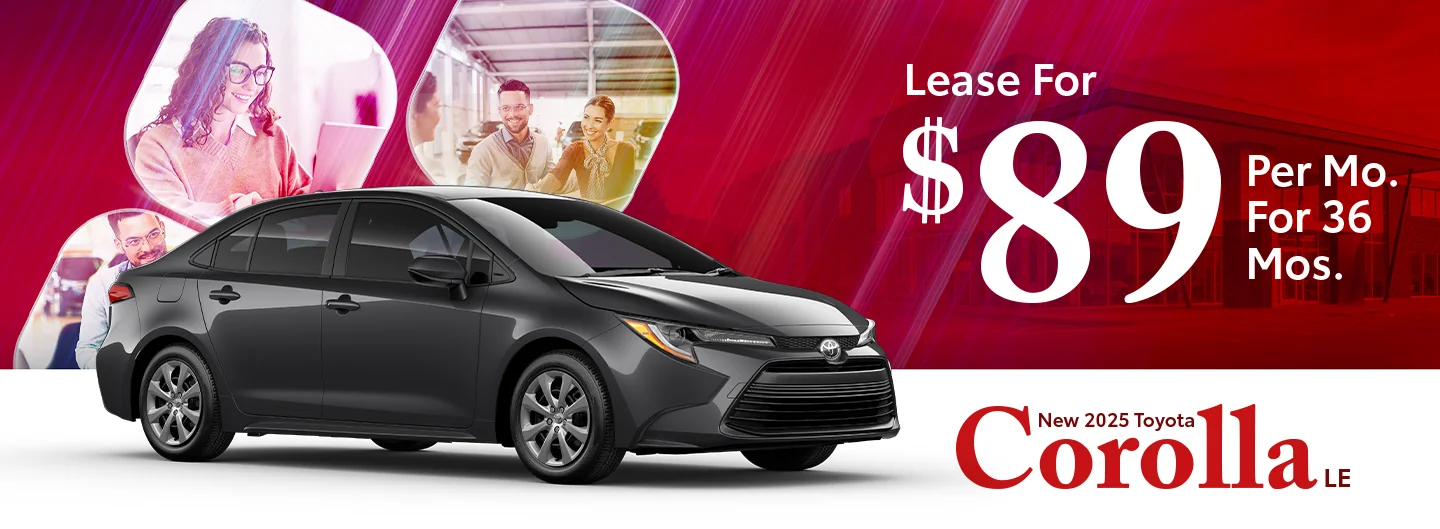 2025 Toyota Corolla special offers