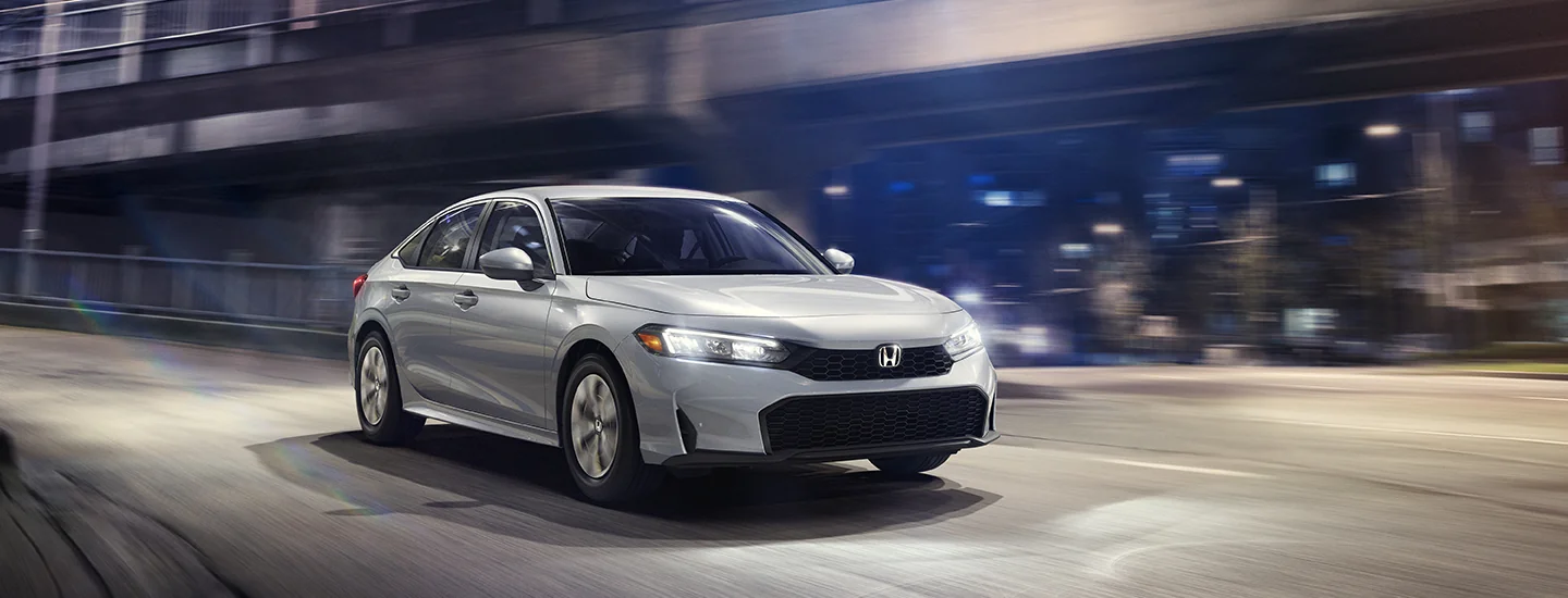 a silver 2026 Honda Civic