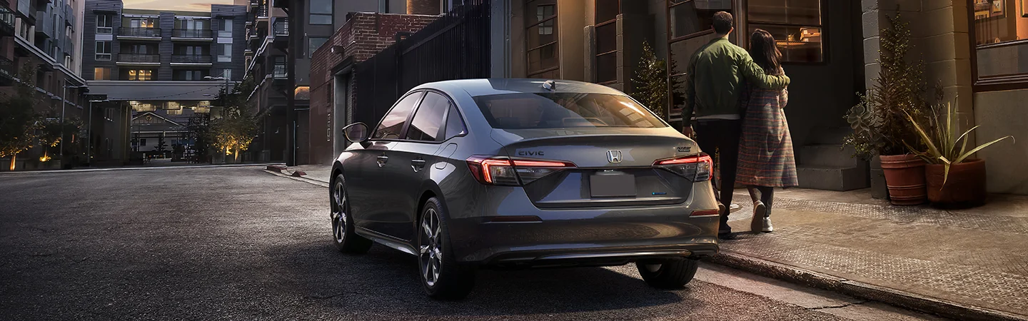a silver 2026 Honda Civic LX