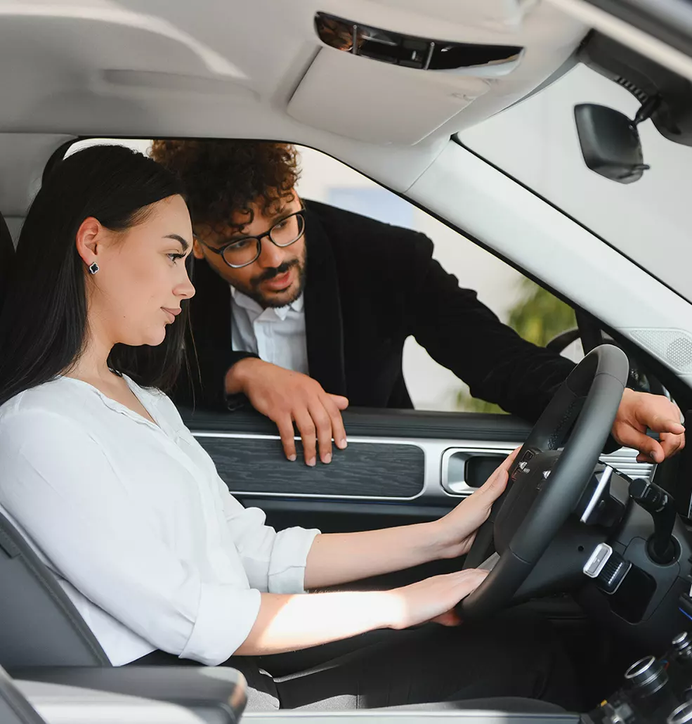 Vehicle interior technology display