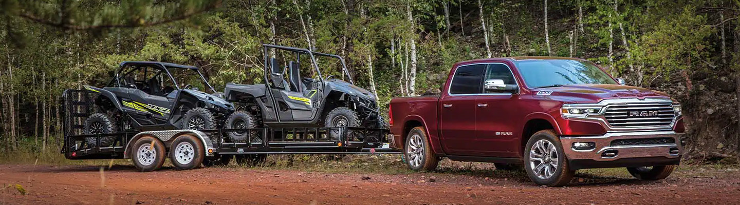 Towing capacity of the 2023 Ram 1500 in Cleveland, Ohio