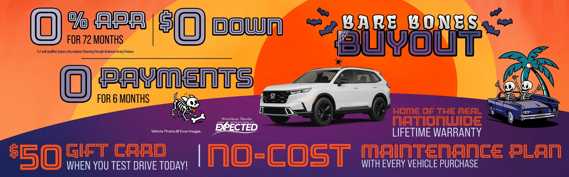 Summer savings spree at Westshore Honda