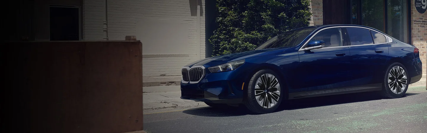 blue 2025 BMW 5 Series 530i