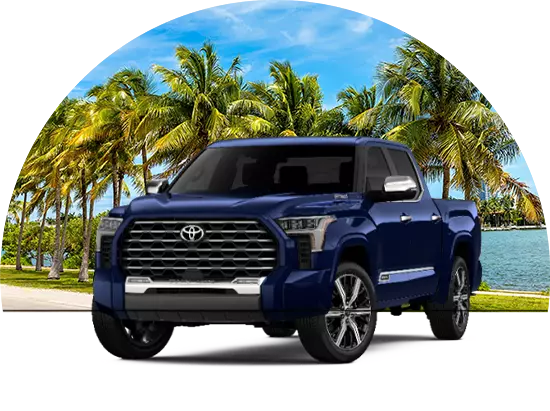 new Toyota truck at Toyota of New Port Richey in Holiday, FL