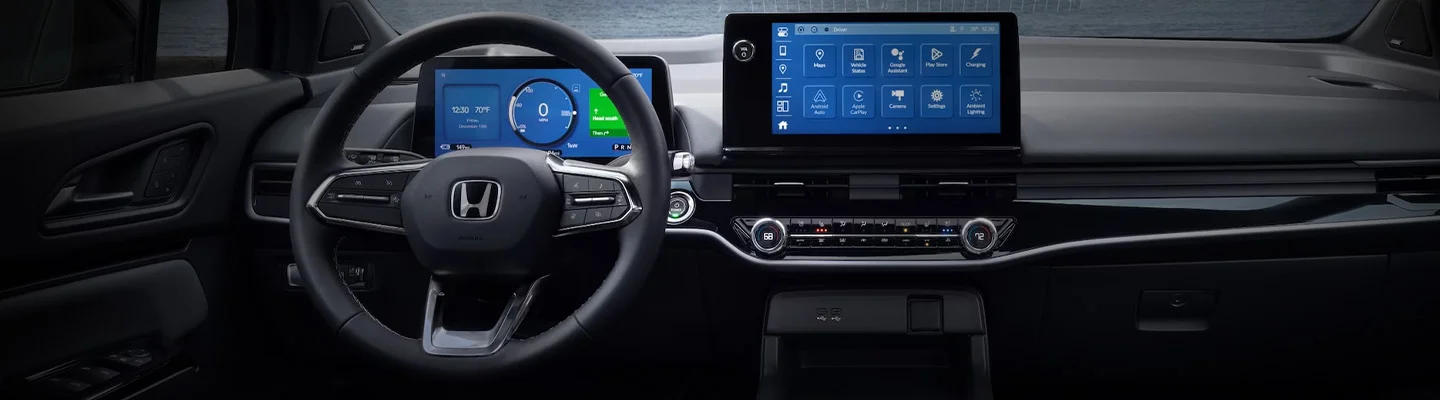 technology inside New Honda