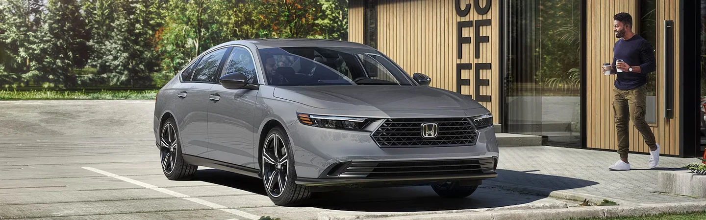 Honda Accord parked front view