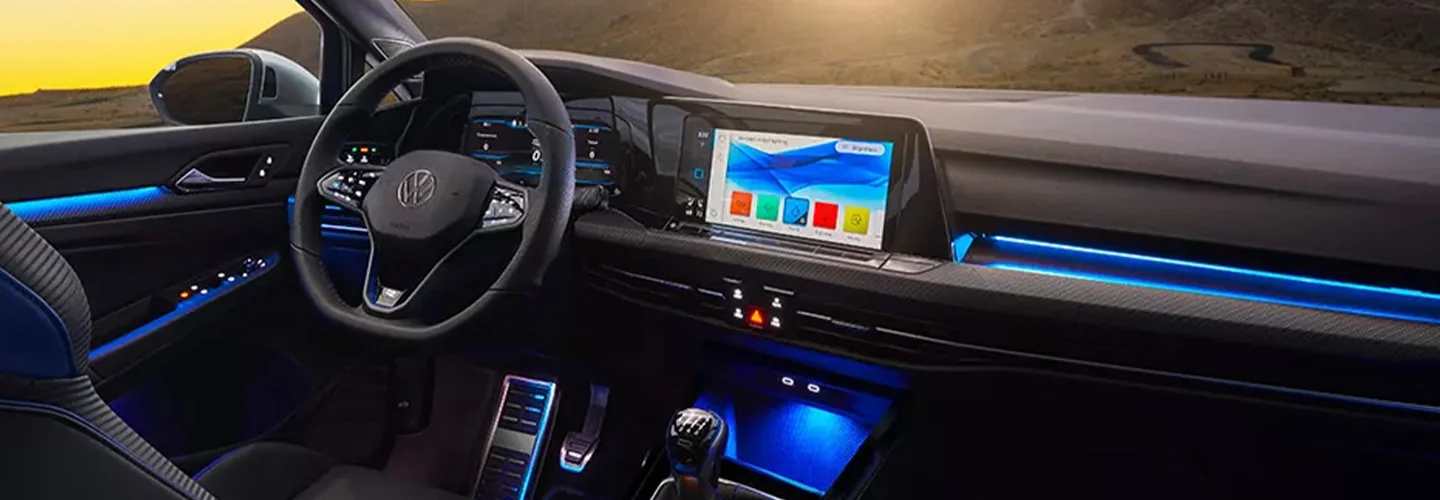 2024 Volkswagen Golf R interior