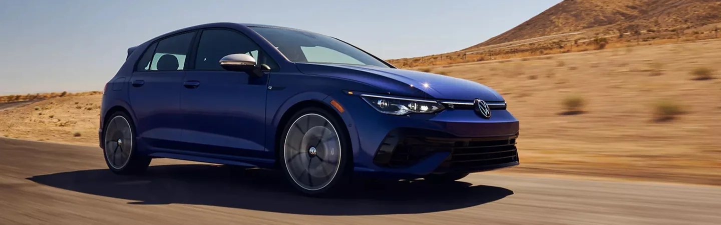 blue 2024 Volkswagen Golf R