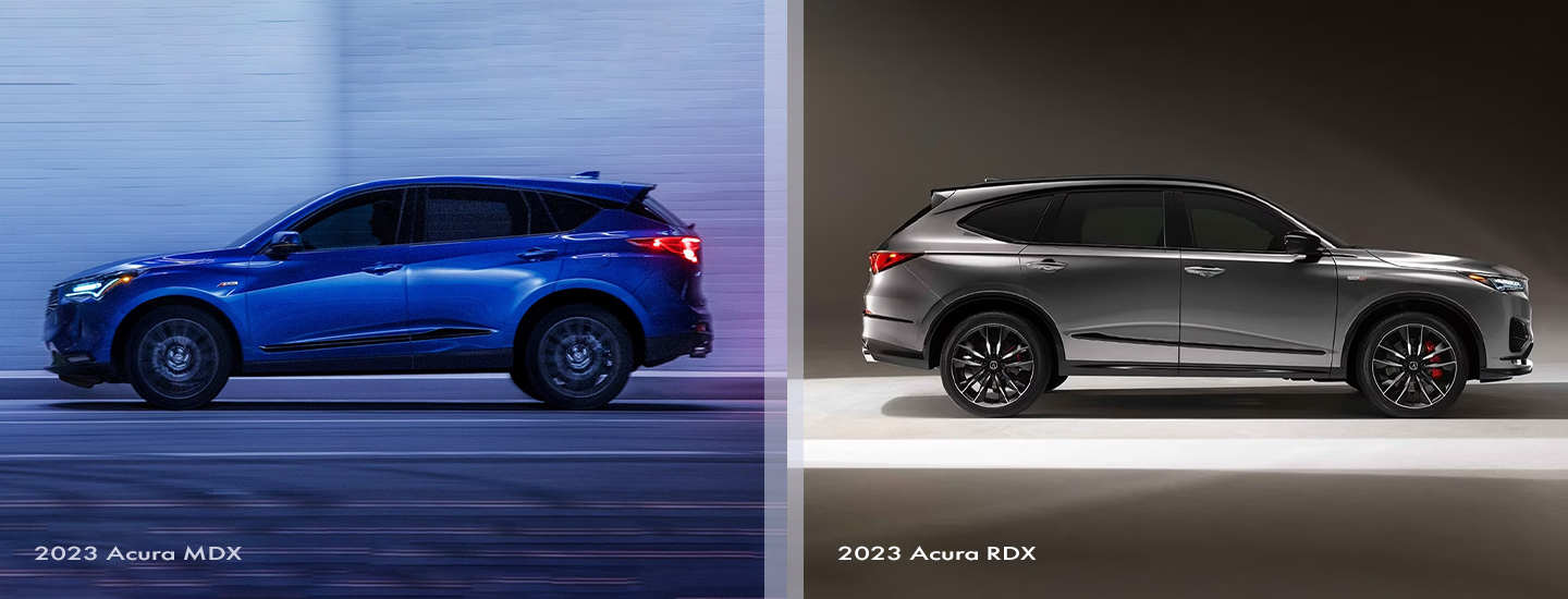 2023 Acura RDX vs. 2023 Acura MDX