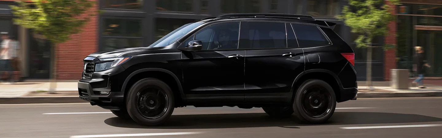 Honda Passport parked front view