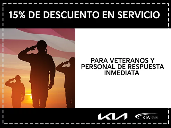 15% de descuento en servicio