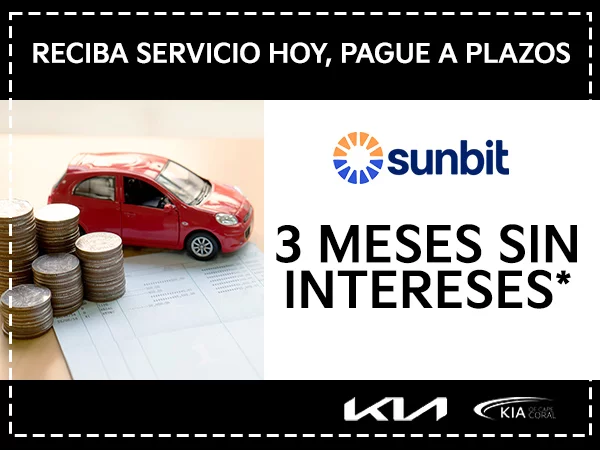 Reciba servicio hoy, pague a plazos