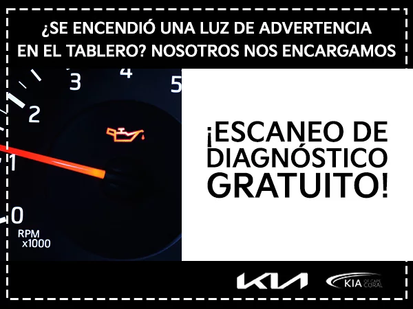 ¿Se encendió una luz de advertencia en el tablero? Nosotros nos
encargamos