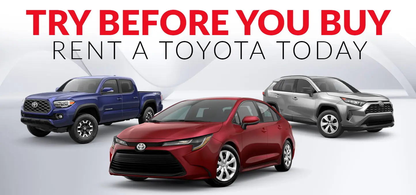 Toyota Rent A Car Program (TRAC) Toyota of Tampa Bay Florida