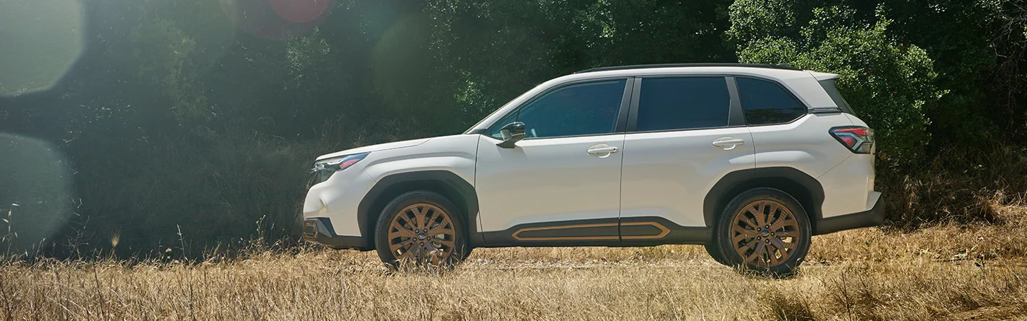 offroad in a 2025 Subaru Forester Hybrid Premium