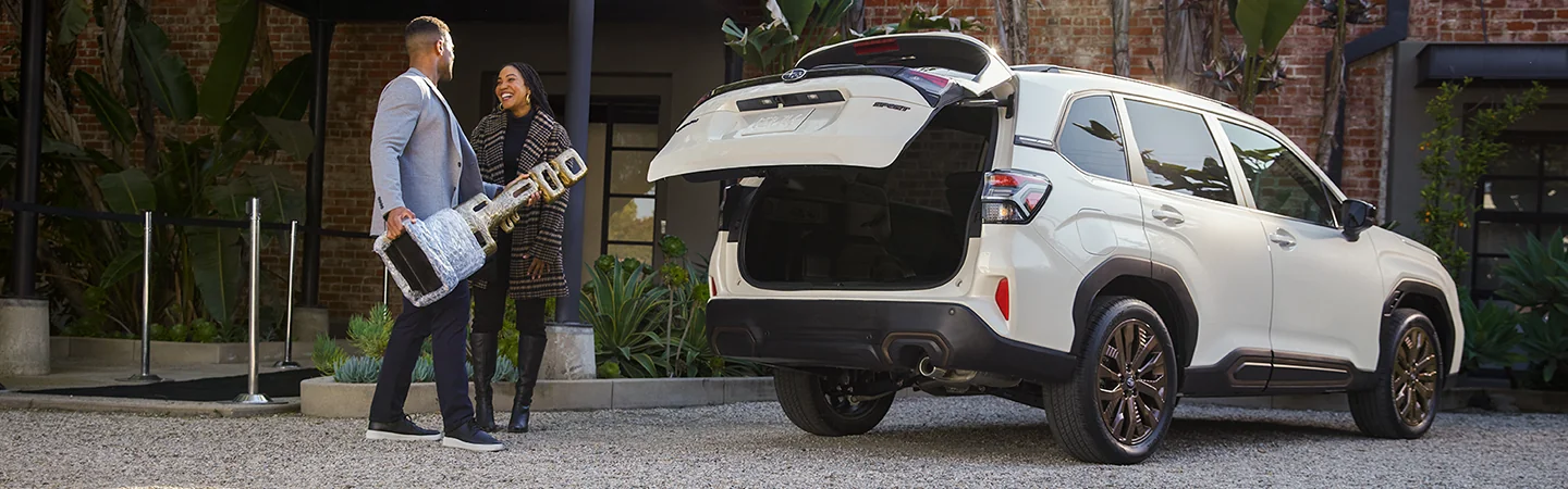 loading a 2025 Subaru Forester Hybrid Premium
