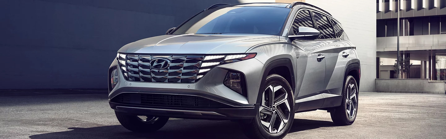 2024 Hyundai Tucson Specs silver frontview
