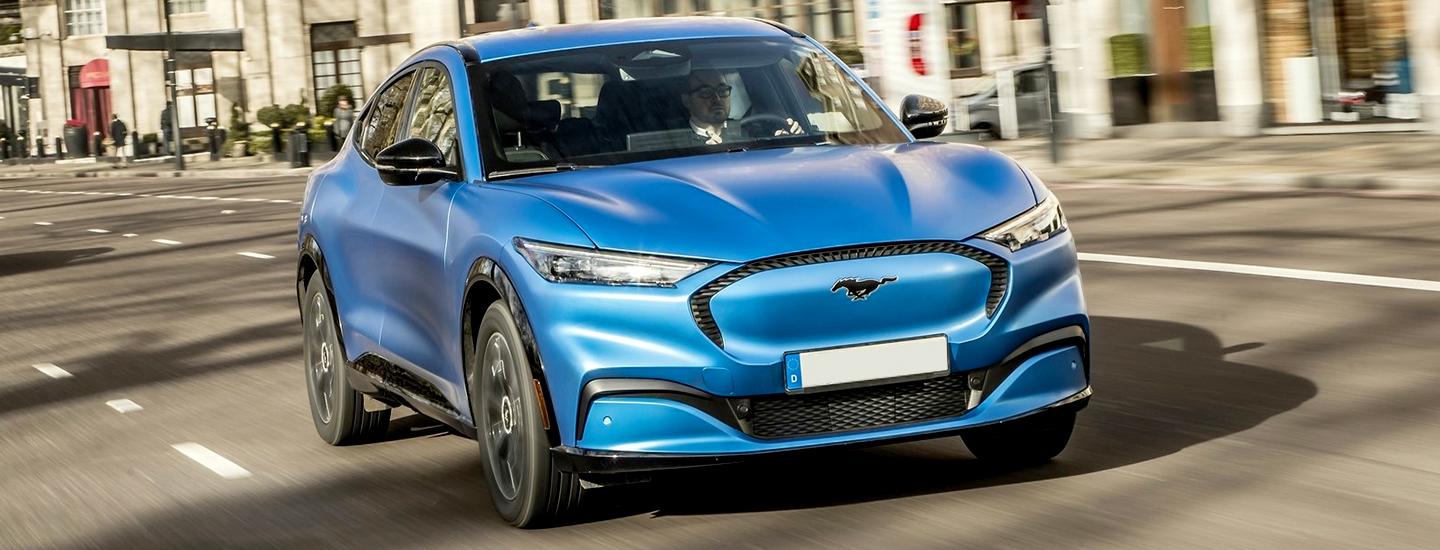2021 Ford Mustang Mach-E Infinite Blue Metallic model