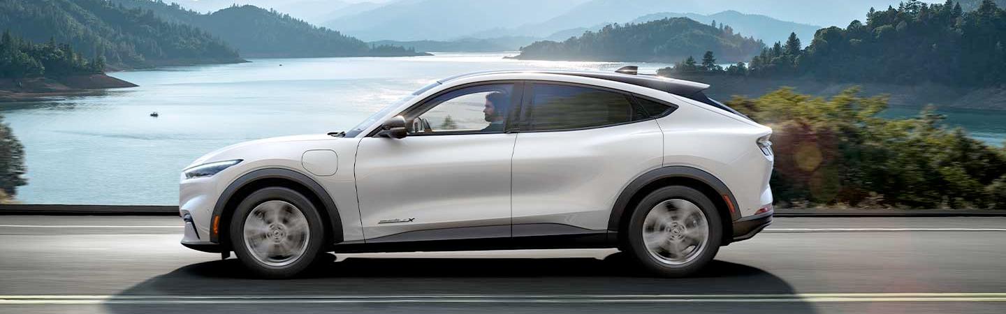Iconic silver color 2021 Ford Mustang Mach-E