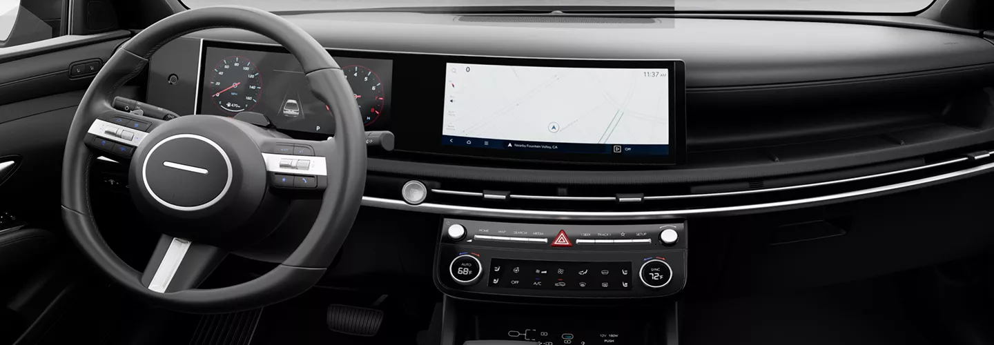 Interior view of 2026 Hyundai Santa Cruz