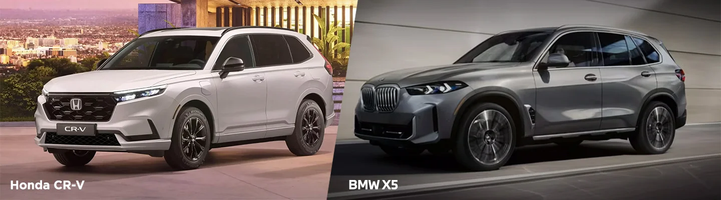 Honda CR-V Vs BMW X5 Battle of the Ultimate SUVs