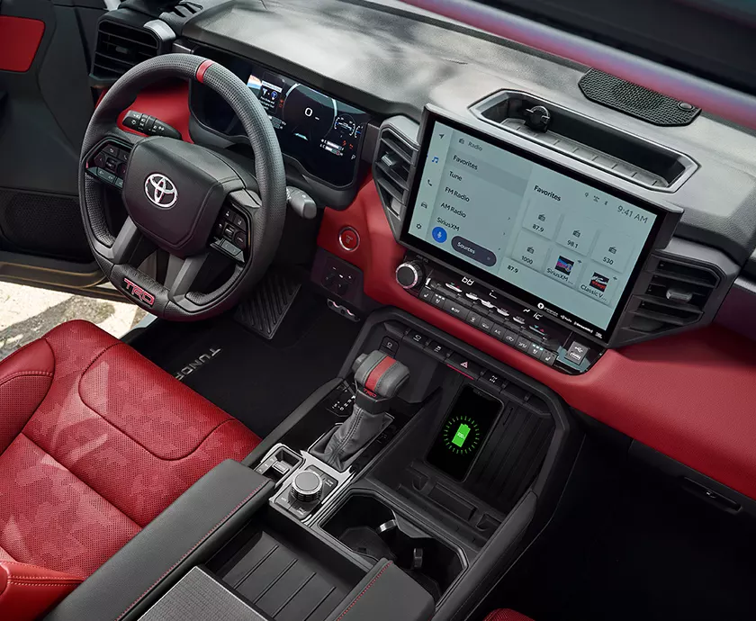 2027 Toyota Tundra interior view