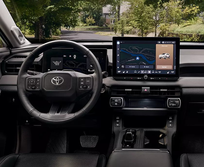 Toyota RAV4 interior view