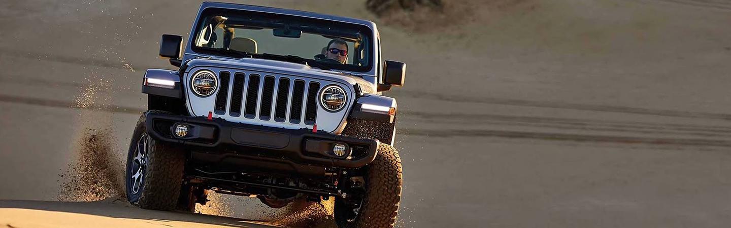 2022 Jeep Wrangler Unlimited on sand