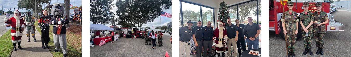 Toys for Tots Kickoff pictures