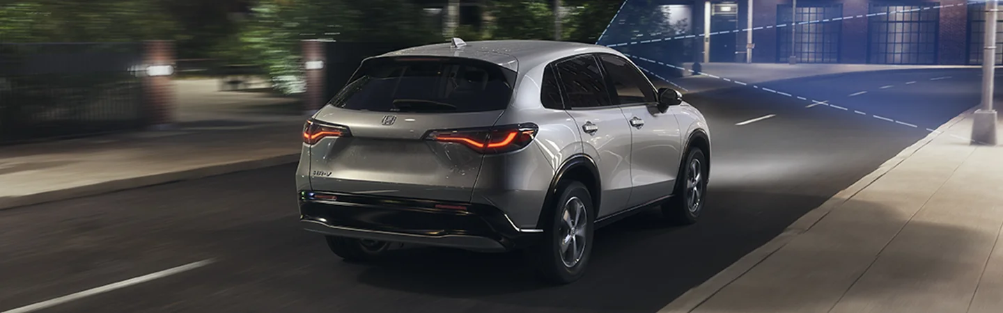 rear view of a 2025 Honda HR-V LX