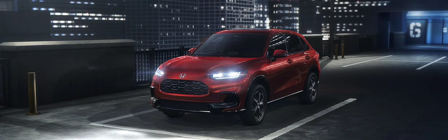 red 2025 Honda HR-V LX