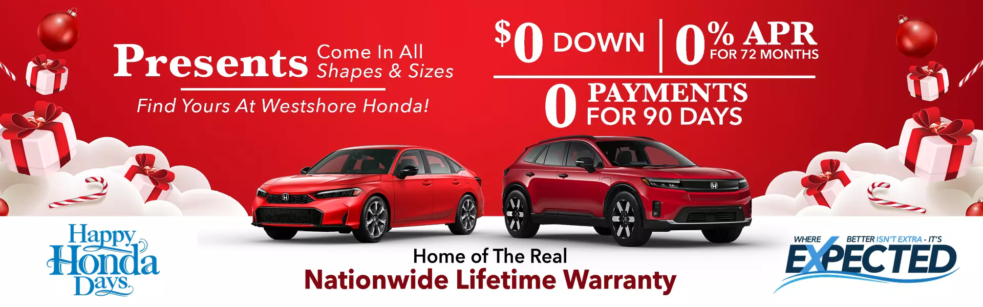 Black Friday like no other at Westshore Honda
